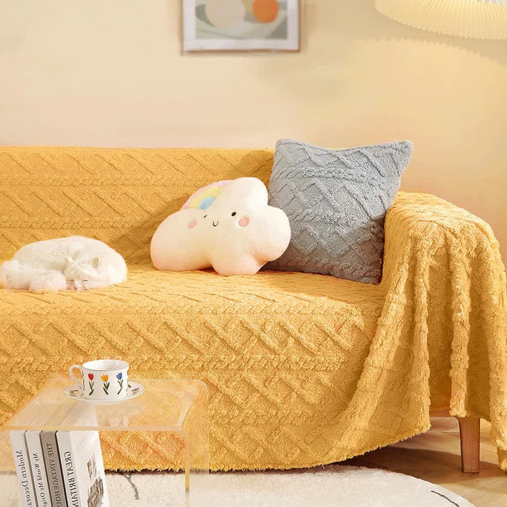 Snuggle Sherpa Sofa Cover