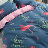 Flamingo Paradise | 3pcs Quilt Cover Set