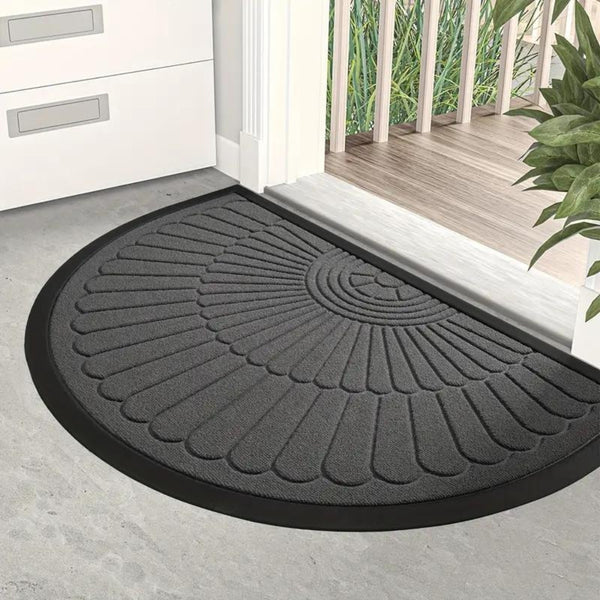 Half-Circle Welcome Door Mat