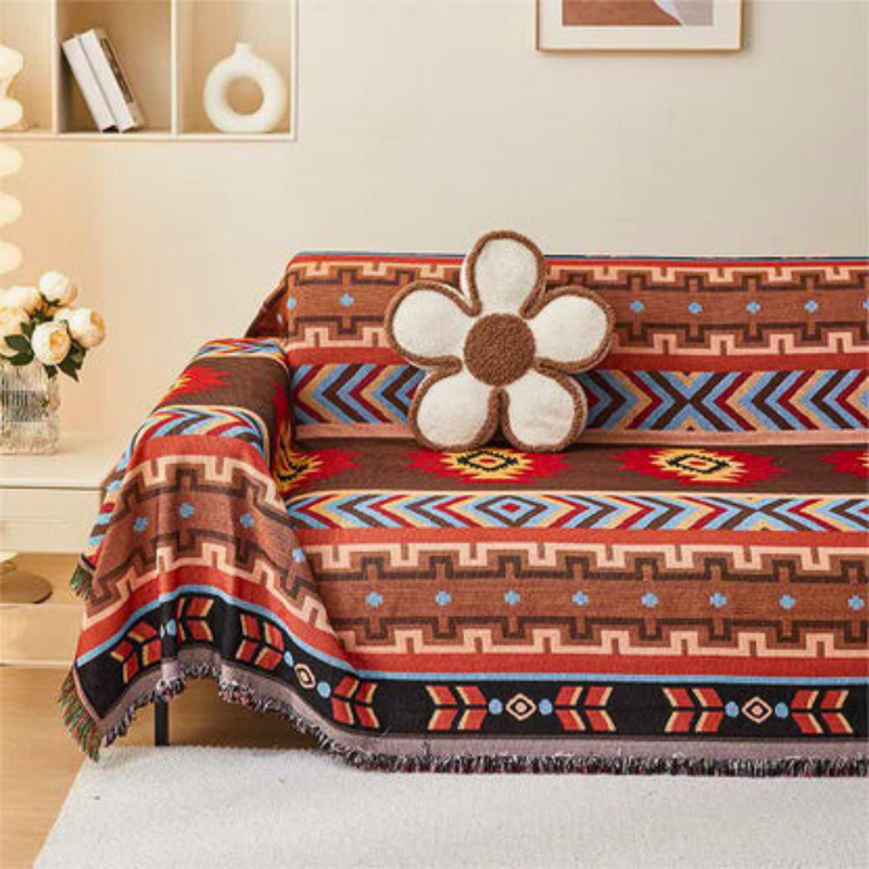 Boho Geometric Beauty Sofa Cover