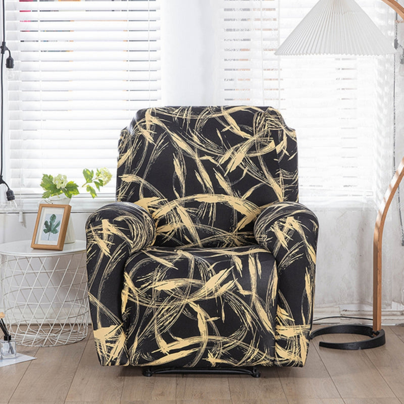 Abstract Recliner Sofa Cover