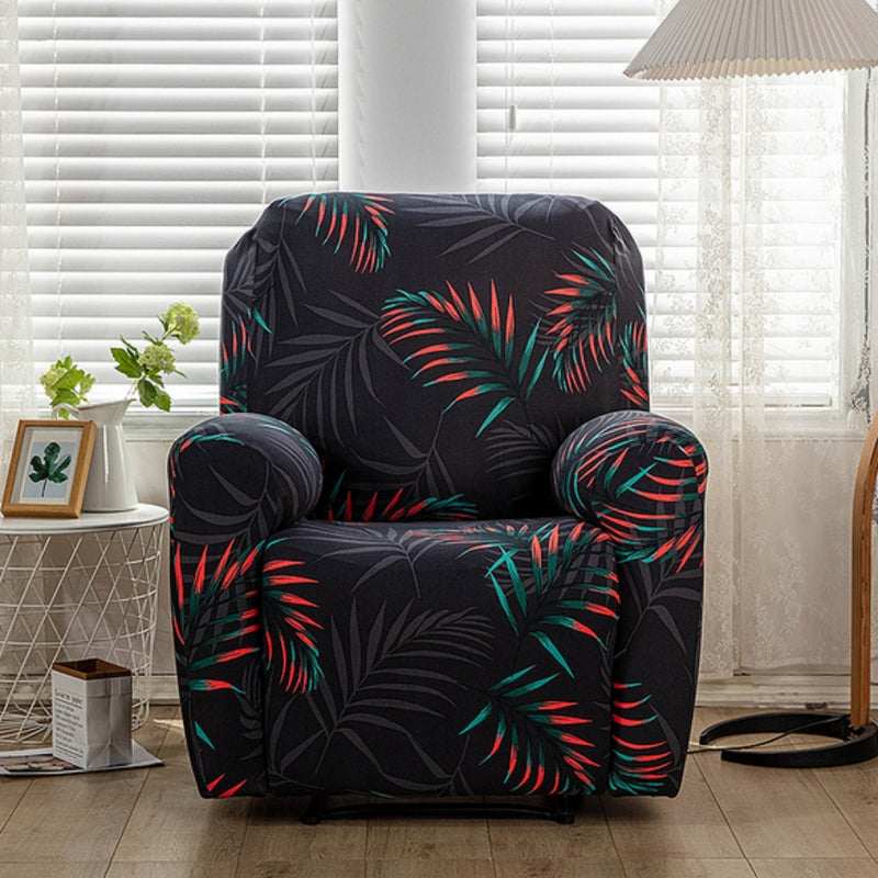 Floral Recliner Sofa Cover