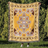 Desert Bloom Tapestry Picnic Blanket & Throw