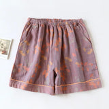 Patterned Loose-Fit Summer Shorts