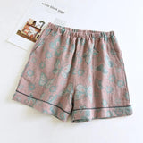 Butterfly Bloom Cotton Lounge Shorts