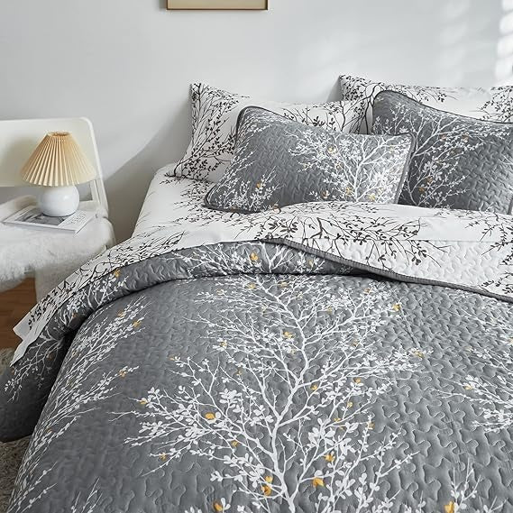 Tranquil Tree Coverlet - 2pcs Set